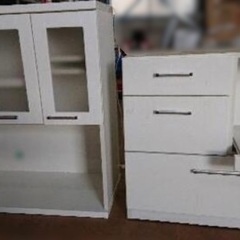 キッチンボード 食器棚 レンジボードの画像