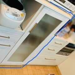 キッチンボード 食器棚 レンジボードの画像