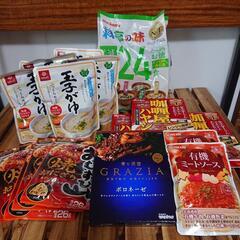 食品いろいろ(インスタント食品) 16点
