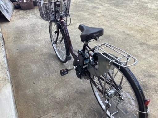 133 ヤマハ最新機種電動アシスト自転車pasnatura26インチブラウンアルミボディ