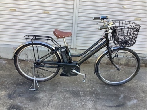 134 ヤマハ最新機種電動アシスト自転車pas mina26インチマッドブラックアルミ