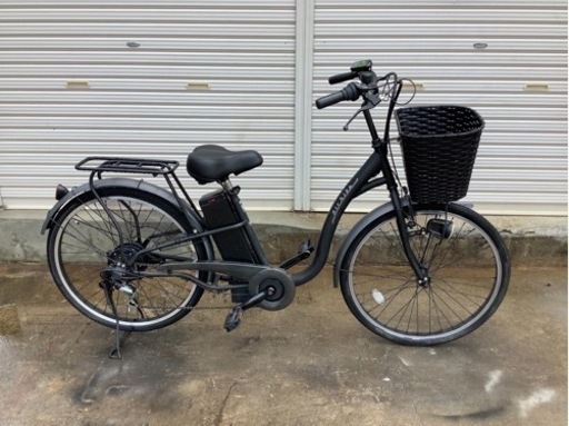 135 電動アシスト自転車エアーバイク207シリーズassist26インチブラックボディ