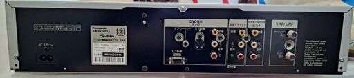 Panasonic DVD・VHSデッキ【NV-VHD1】
