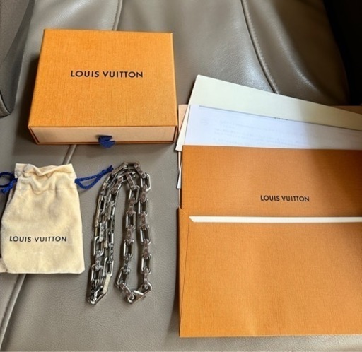LOUIS VUITTON ルイヴィトン　コリエチェーン　モノグラム　シルバー　ネックレス