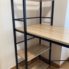 棚付きデスク 2019年購入の画像