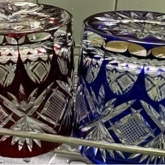江戸切子、バカラ、リーデル、グラスセット