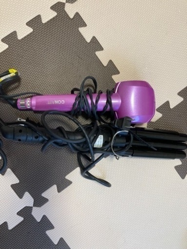 ヘアアイロン2種　ウェーブアイロン