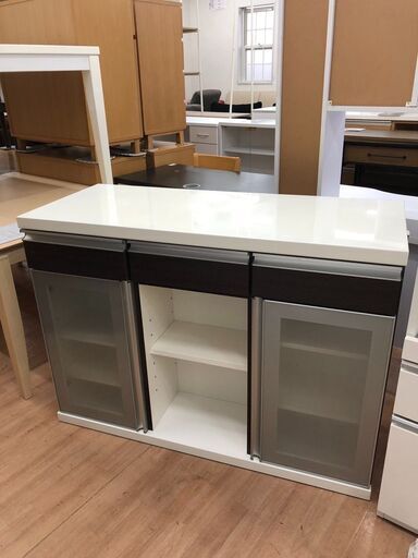 【送料込】【美品】ニトリ バーカウンター モデナ 120DBR ニトリ バーカウンター モデナ 120 DBR キッチンカウンター キッチン