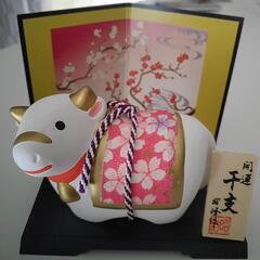 干支の置物　牛