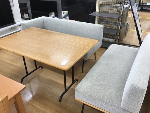 【トレファク神戸新長田】UNICOのベンチダイニング3点セット入荷しました！！【取りに来れる方限定】