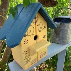 手作り　シジュウカラの小屋の画像