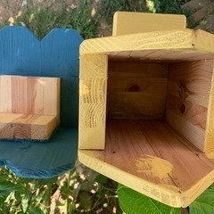 手作り　シジュウカラの小屋の画像
