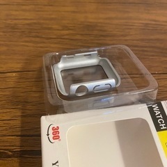 Applewatch ケース シルバー 艶消し 38mm用の画像