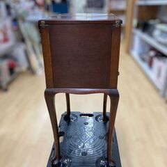 【REGASTOCK 川崎店】ヴィンテージ 脚付きソーイングボックス ※鍵なしの画像