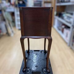 【REGASTOCK 川崎店】ヴィンテージ 脚付きソーイングボックス ※鍵なしの画像