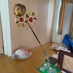 鯉のぼり　ベランダ土台セット現状品