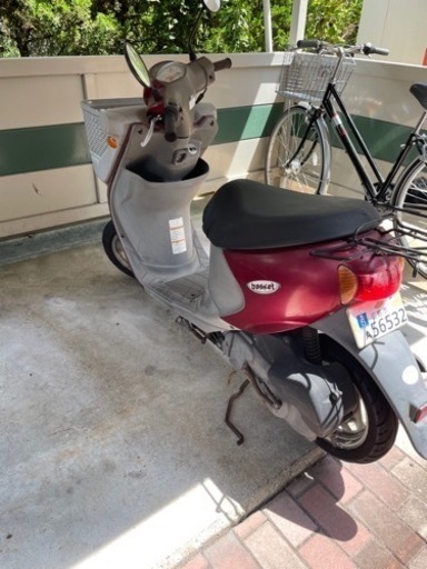 スズキ　レッツ4バスケット　レッド　不具合なしです