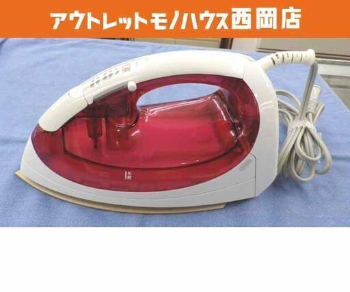 東芝 コード付 スチームアイロン 2010年製 TA-B65 レッド TOSHIBA 西岡店