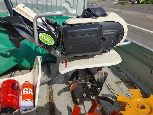 ホンダ　ピアンタ　FV200 ガスカートリッジ式耕運機　HONDA Pianta + アクセサリー