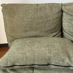 【無料 差し上げます】2人がけソファ（座椅子）の画像