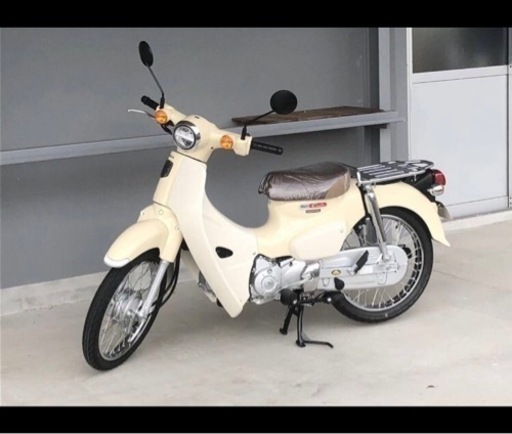 ホンダ　スーパーカブ110 JA44 バージンベージュ　走行30km 未使用に近い美品