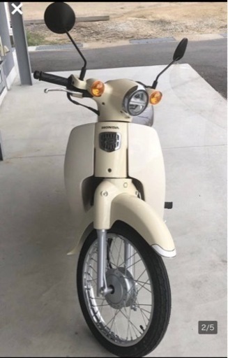 ホンダ　スーパーカブ110 JA44 バージンベージュ　走行30km 未使用に近い美品