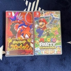 Switchソフト3本セット！！マリオカート、マリオパーティ、ポ...