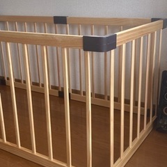 【終了】木　ベビーゲートの画像
