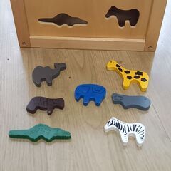 【値下げ】【知育玩具】エド・インター　森のあそび箱の画像