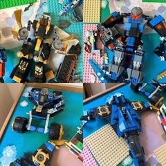7月30日まで出品　作業テーブルつき　大量LEGOの画像