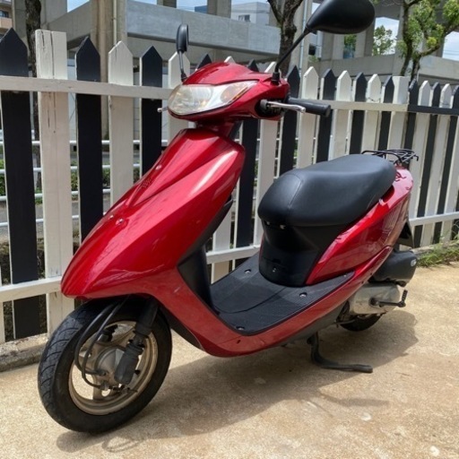 HONDA ホンダ Dio ディオ 4サイクル AF62 赤 キャンディレッド原付 スクーター 外装塗装済 実働 現状