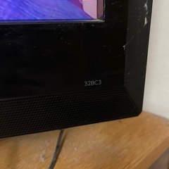 東芝REGZA 32型　USBハードディスク付きの画像