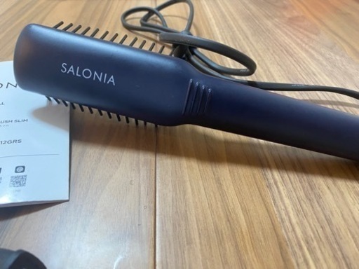 新品未使用⭐︎SALONIA サロニア ストレートヒートブラシ スリム