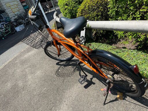 【リサイクルショップどりーむ鹿大前店】No.943　自転車　コンパクトサイズ　オシャレデザイン　20インチ　ライト付き　