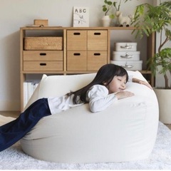 無印良品 体にフィットするソファ本体とカバーセットです。【無印良品　MUJI】の画像