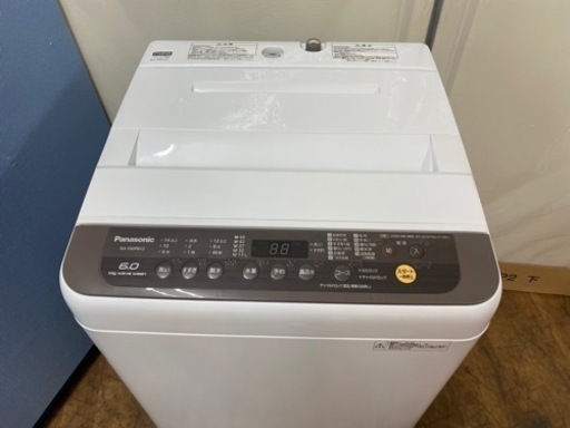I367 ? Panasonic 洗濯機 （6.0㎏） ⭐ 動作確認済 ⭐ クリーニング済