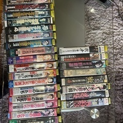 VHS26本セット＋ビデオデッキ　ミナミの帝王、極道の妻たち、仁...
