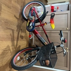 【5,500円まで値下げ交渉可能です！！】カーズ子供用自転車18インチ(室内保管)(中古品)