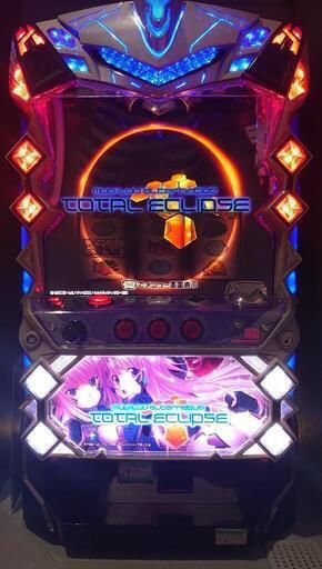 マヴラブ オルタネイティブ トータル・イクリプス Lv.MAX RT スロット パチスロ 実機  メダル 不要機 無段階調整ボリューム ドアキー 設定キー 家庭用電源 100V 小冊子