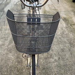 ブリヂストン製自転車　大人用　通学　買い物　ママチャリ　子供用シート付きの画像