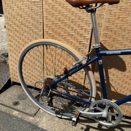 【売約済み】　700×28C型 シークレットコード700(マットブルー/450サイズ《適応身長：150cm以上》) SCH700【2019年モデル】　アサヒスポーツ車　自転車　ロードバイク　クロスバイク