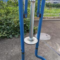 お譲りします折りたたみ式鉄棒　こどもキッズ用の画像