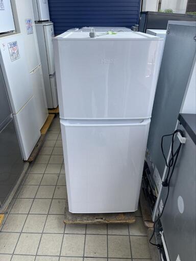 ★【ハイアール】2ドア冷蔵庫 2017年製 121L [JR-N121A] 【3ヶ月保証付き★送料に設置込み】自社配送時代引き可※現金、クレジット、スマホ決済対応※