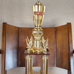 きれいなトロフィーの画像