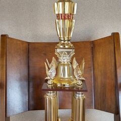 きれいなトロフィーの画像