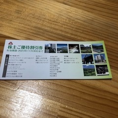 富士急行　株主優待券　富士急ハイランドフリーパスの画像