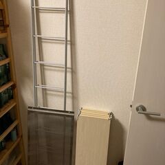 無印良品　スチールユニットシェルフ　奥行25㎝タイプ　木製棚板5枚　バックパネル1枚付きの画像