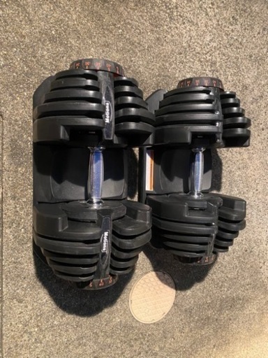 重量級　可変式ダンベルセット　４０kg✖️２