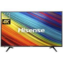 hisense 4K 43型ハイビジョンLED液晶テレビ