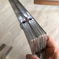 Ｌ型金具　大小の画像